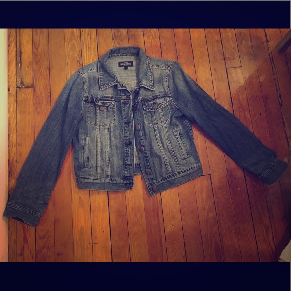 JCREW Indigo Denim Jean Jacket